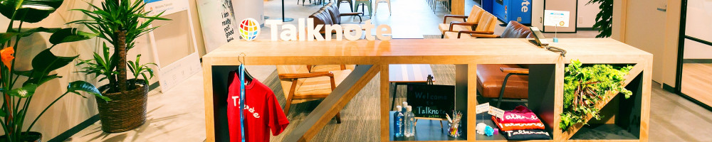 Talknoteのトップ画像