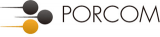 ポルコムのロゴ