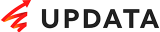 UPDATAのロゴ