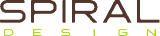 スパイラルデザインのロゴ