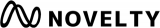 ノベルティのロゴ