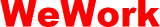 WeWorkのロゴ
