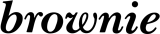ブラウニーのロゴ