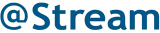 アットストリームのロゴ