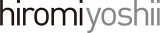 有限会社ヒロミ・ヨシイのロゴ