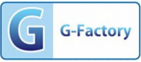 Gファクトリーのロゴ