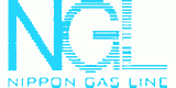 日本ガスラインのロゴ