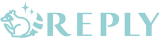 リプライのロゴ