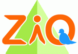 ZIQ COMのロゴ