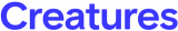 クリーチャーズのロゴ