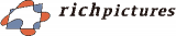 リッチピクチャーズのロゴ