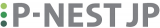 ピーネストジャパンのロゴ