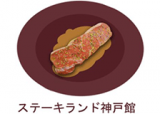ステーキランドのロゴ