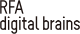 RFA digital brainsのロゴ