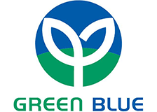 グリーンブルーのロゴ