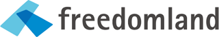 フリーダムランドのロゴ