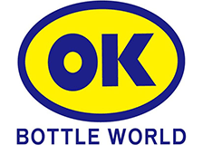 ボトルワールドOKのロゴ