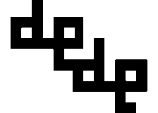 dedeのロゴ