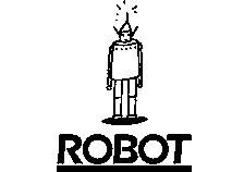 ロボットのロゴ