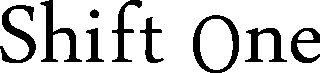 シフトワンのロゴ