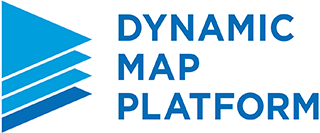 ダイナミックマッププラットフォームのロゴ