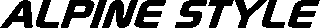 アルパインニューズのロゴ