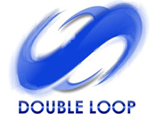 ダブルループのロゴ