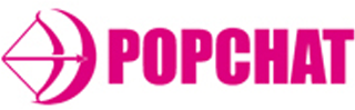 POPCHATのロゴ