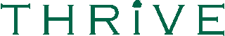 THRIVEのロゴ
