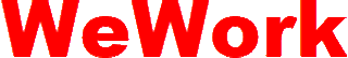 WeWorkのロゴ