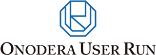 ONODERA USER RUNのロゴ