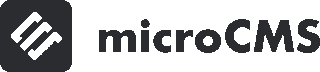 microCMSのロゴ