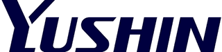 YUSHIN（旧：ユーシン精機）のロゴ