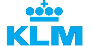 KLMオランダ航空のロゴ