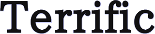 テリフィックのロゴ
