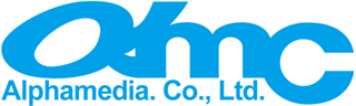 アルファメディアのロゴ