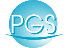 ピージーシステムのロゴ