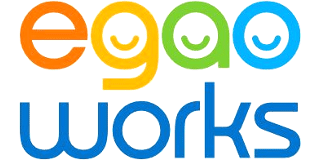 えがおワークスのロゴ