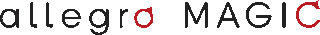 アレグロマジックのロゴ