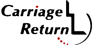 キャリッジリターンのロゴ