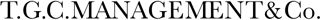T.G.C.MANAGEMENT&Co.のロゴ