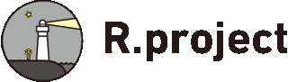 R.projectのロゴ