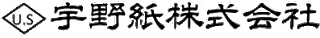 宇野紙のロゴ