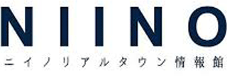ニイノリアルタウン情報館のロゴ