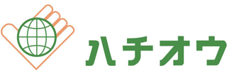 ハチオウのロゴ