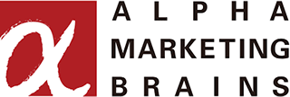 アルファ・マーケティング・ブレインズのロゴ