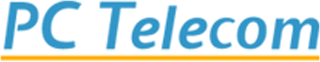 ピーシーテレコムのロゴ