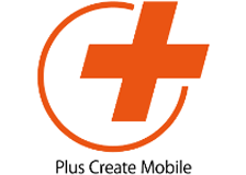 プラスクリエートモバイルのロゴ