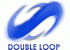 ダブルループのロゴ