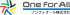 ワンフォオールのロゴ